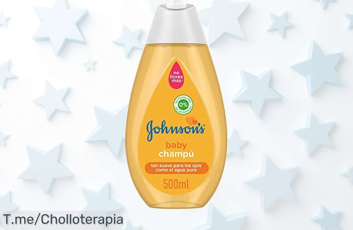 Descubre el super chollo de champú Johnson’s Baby que cuida a tu familia con suavidad hipoalergénica, ¡no pierdas esta oferta única antes de que se agote!