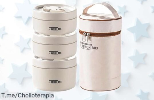 Descubre el super chollo de contenedores térmicos apilables para que tus comidas siempre estén perfectas, ¡haz tu pedido YA antes que se acaben en este ofertón único!