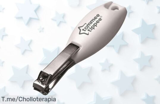 Descubre el super chollo de cortauñas Tommee Tippee, seguros desde el nacimiento y con diseño cómodo ¡No esperes más, adquiere este ofertón antes que se agoten!