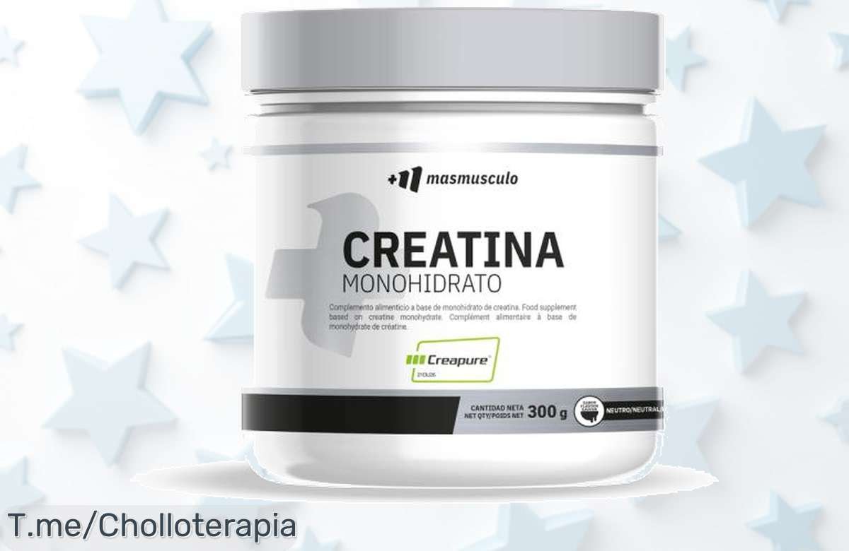Descubre el super chollo de creatina Creapure®: 300g a precio de ganga para potenciar tu rendimiento. ¡No te quedes sin la oferta única, corre antes que se agote!
