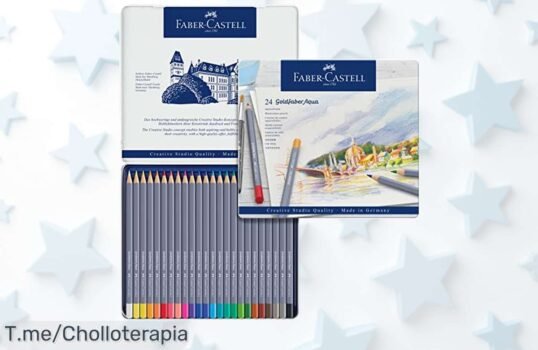 Descubre el super chollo de ecolápices acuarelables Goldfaber Aqua y da vida a tu creatividad con colores vibrantes ¡Aprovecha esta oferta limitada y compra ya!