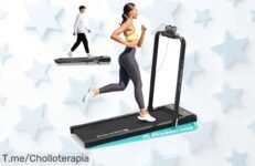 Descubre el super chollo de la cinta de correr 3 en 1 con altavoces Bluetooth, ejercítate y disfruta tus canciones favoritas ¡aprovecha este ofertón antes que se agote!