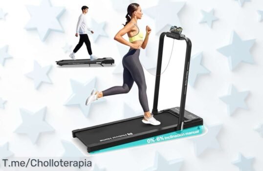 Descubre el super chollo de la cinta de correr 3 en 1 con altavoces Bluetooth, ejercítate y disfruta tus canciones favoritas ¡aprovecha este ofertón antes que se agote!