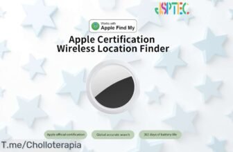 Descubre el super chollo de la temporada: Etiqueta GPS Bluetooth que te encuentra tus cosas perdidas con un sonido ¡No pierdas esta oferta única, compra ya!