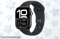 Descubre el super chollo del Apple Watch Series 10 con pantalla siempre activa y sensor de salud, ¡ofertón limitado que no podrás dejar escapar! Corre antes que se agote