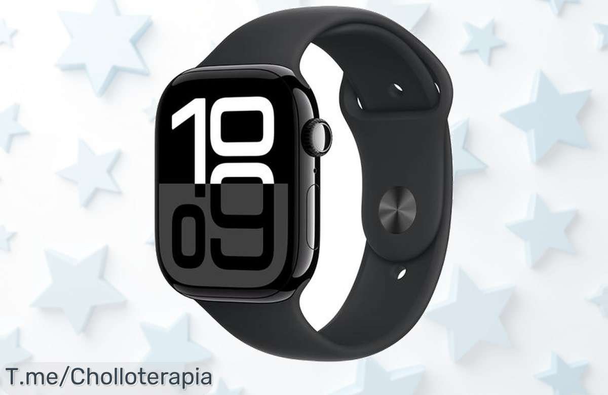Descubre el super chollo del Apple Watch Series 10 con pantalla siempre activa y sensor de salud, ¡ofertón limitado que no podrás dejar escapar! Corre antes que se agote.