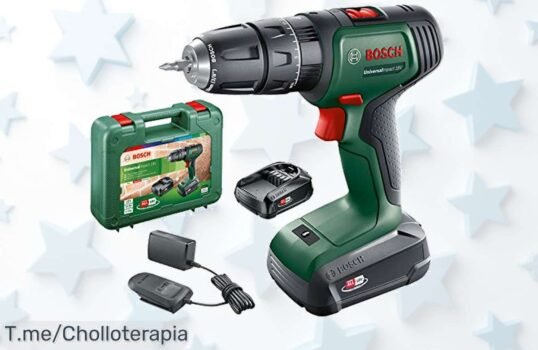 Descubre el super chollo del Bosch UniversalImpact 18 V: atornilla, taladra y perfora como un profesional ¡No te quedes sin él, oferta limitada!