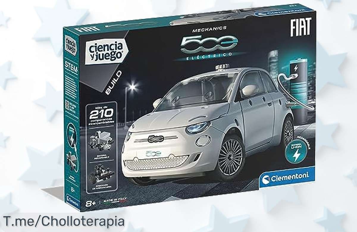 Descubre el super chollo del FIAT 500 eléctrico que encantará a tu pequeño constructor, ¡precio loco y oferta limitada, sorpréndelo ya mismo!