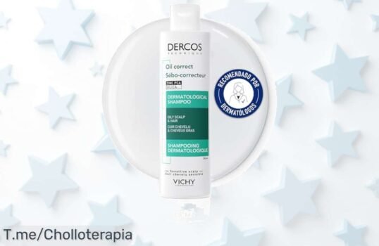 Descubre el super chollo del Vichy Champú Sebocontrol: elimina la grasa y revitaliza tu cabello en 1 minuto ¡Aprovecha este ofertón antes que se acabe!