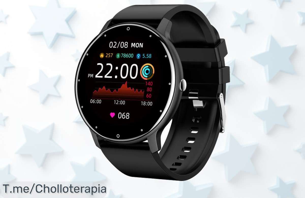 Descubre el super chollo del año: Reloj inteligente táctil impermeable IP68, compatible con tu smartphone y mejora tu estilo. ¡No te quedes sin él, compra ahora!