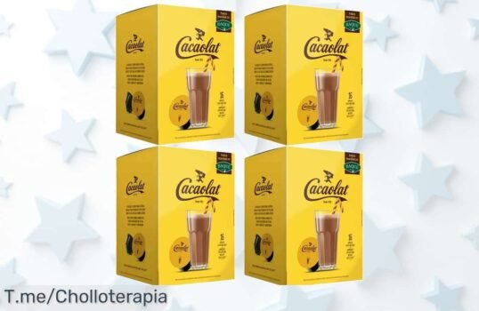 Descubre el super chollo del día: ¡Cacaolat en 4 cajas de cápsulas para tu Dolce Gusto! Sabor increíble a precio loco Haz tu pedido ya, ¡la oferta vuela!