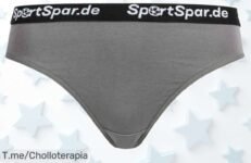 Descubre el super chollo del momento: Tanga gris oscuro a precio de ganga que hará que te sientas irresistible ¡No dejes pasar esta oferta única antes de que se agote!