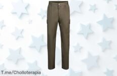 Descubre el super chollo del pantalón multibolsillos: ¡seis bolsillos, ajuste perfecto y cierre seguro! Aprovecha este ofertón único antes de que se agote ¡Compra ya!