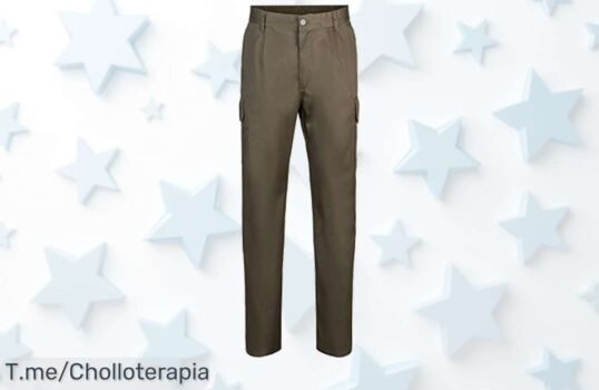 Descubre el super chollo del pantalón multibolsillos: ¡seis bolsillos, ajuste perfecto y cierre seguro! Aprovecha este ofertón único antes de que se agote ¡Compra ya!