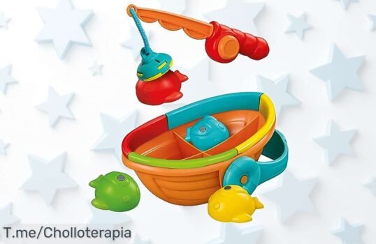 Descubre el super chollo del pesquero Clementoni, un juego que potencia la imaginación de tus peques y su aprendizaje ¡No te quedes sin él, oferta limitada!
