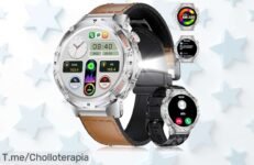 Descubre el super chollo del reloj inteligente con linterna LED y 132 modos de deporte, ¡ofertón que no se repetirá! Compra ya antes de que se agoten