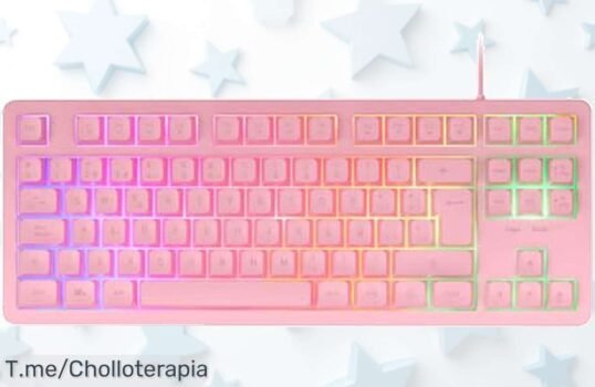 Descubre el super chollo del teclado Mars Gaming MK023, con iluminación FRGB para brillar en cada partida ¡Haz de tu juego una experiencia única y actúa ya antes que se agote!