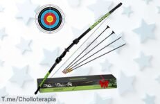 Descubre el super chollo del tiro con arco: aprende jugando y divirtiéndote Oferta única para niños de 6 a 15 años, ¡no te quedes sin el tuyo!