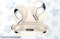 Descubre el super chollo en auriculares SANLEPUS, disfruta de 60 horas de música HiFi y potencia tus entrenos con graves increíbles, oferta limitada ¡compra ya!