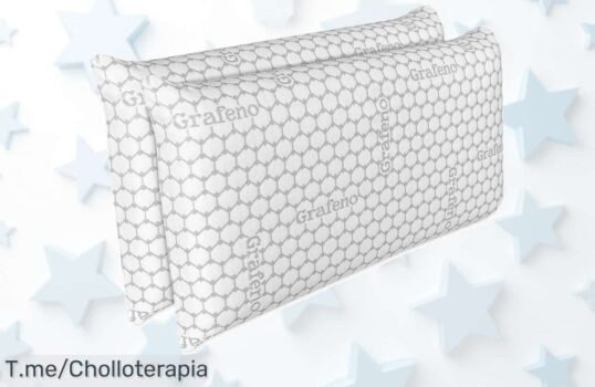 Descubre el super chollo en descanso con las almohadas de viscoelástico antiestrés que transformarán tus noches, ¡compra ya antes de que se agoten y duerme como un bebé!
