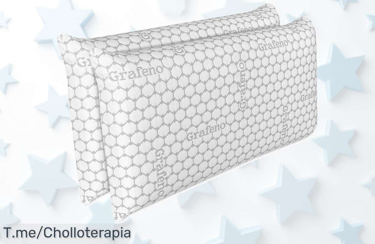 Descubre el super chollo en descanso con las almohadas de viscoelástico antiestrés que transformarán tus noches, ¡compra ya antes de que se agoten y duerme como un bebé!