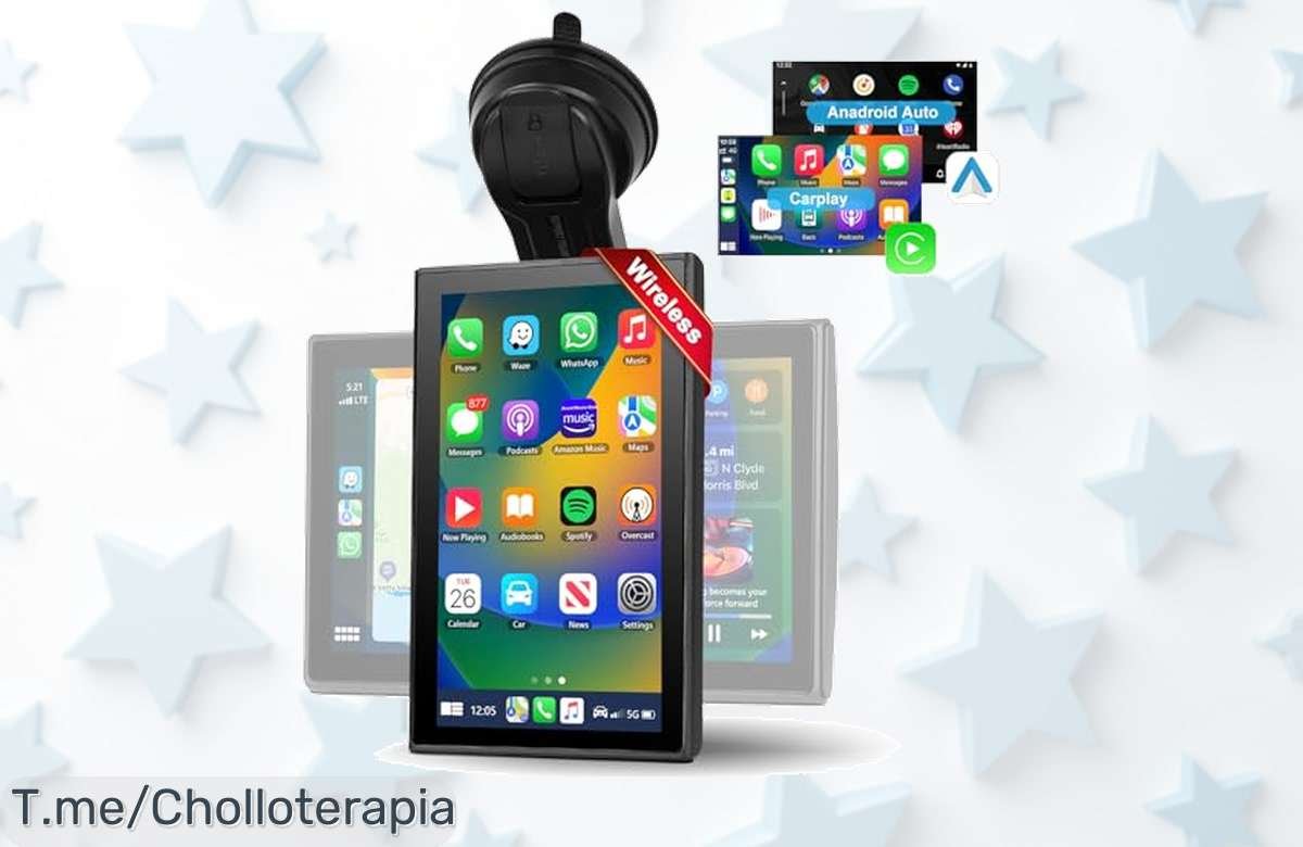 Descubre el super chollo en tecnología automotriz: Pantalla de 7 con Carplay y Android Auto a un precio loco, ¡no te lo pierdas! Oferta limitada que no volverá.
