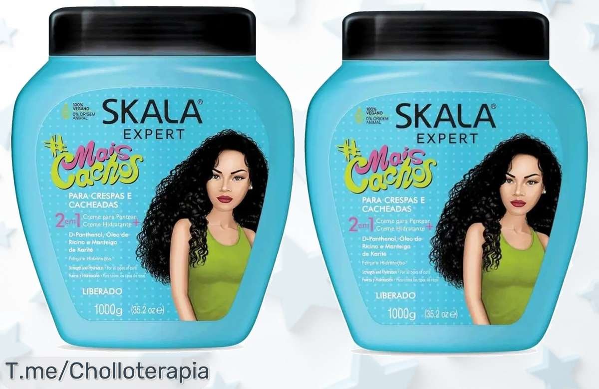 Descubre el super chollo: pack de 2 botellas de Skala Mis Cachos que hará brillar tu cabello. ¡Aprovecha esta oferta increíble y no te quedes sin el tuyo, corre ya!