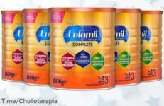 Descubre el super chollo que tu bebé necesita: Pack x5 de Enfamil Complete 3, la leche infantil más nutritiva ¡Aprovecha este ofertón y compra ya antes de que se agoten!