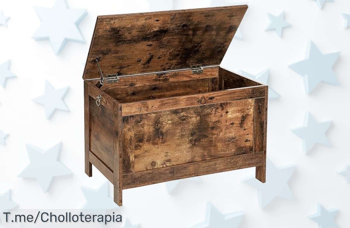 Descubre el taburete HOOBRO que organiza y decora tu hogar, aguanta hasta 100 kg y se monta fácil. Aprovecha este ofertón por tiempo limitado y no te quedes sin él.