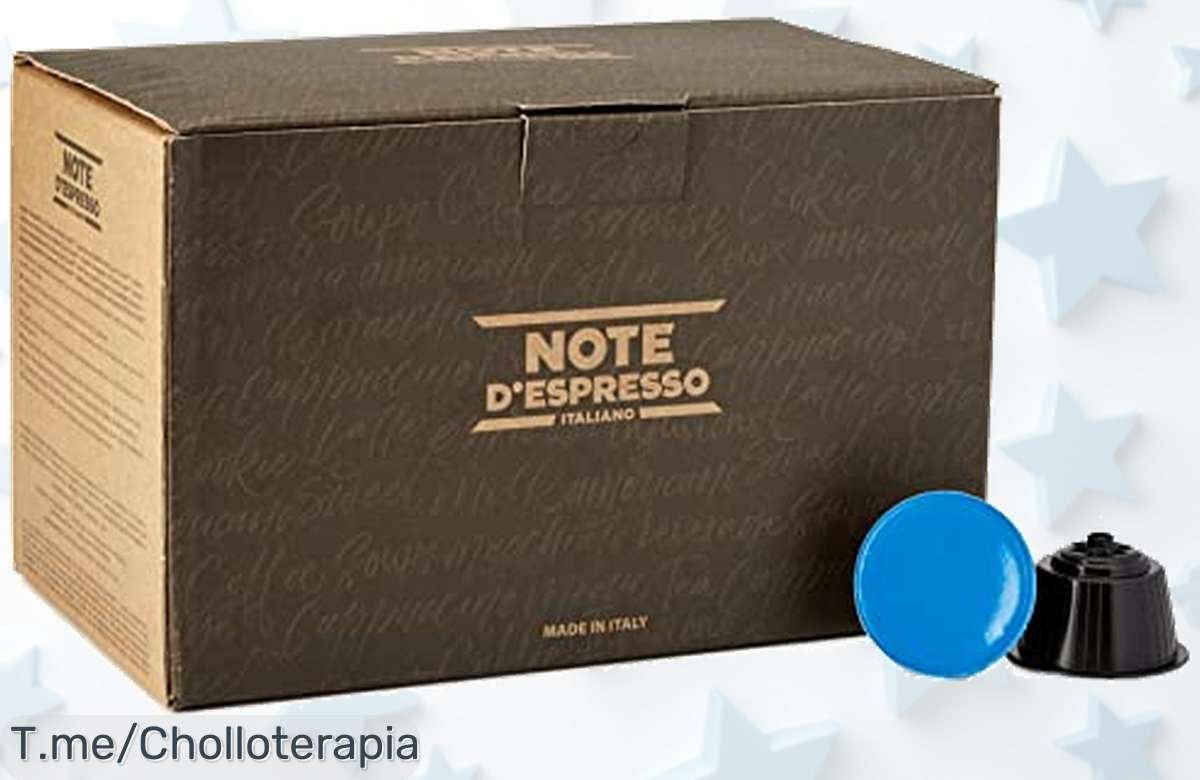 Descubre el té negro al limón más delicioso en 48 cápsulas italianas, ¡un ofertón único que no puedes dejar pasar! Llévatelo ya antes de que se agote.