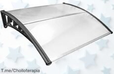 Descubre el toldo Sonnewelt, un super chollo que protege tu entrada con estilo Aprovecha el descuento brutal ahora y no dejes pasar esta oferta única, ¡compra ya!