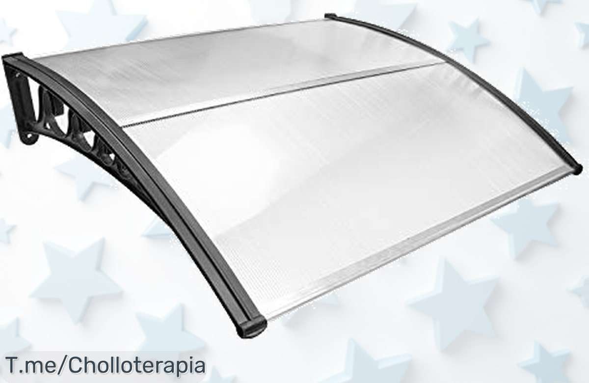 Descubre el toldo Sonnewelt, un super chollo que protege tu entrada con estilo. Aprovecha el descuento brutal ahora y no dejes pasar esta oferta única, ¡compra ya!