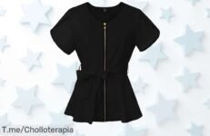 Descubre el uniforme de salón más fresco y elegante nunca visto, con descuento brutal solo por tiempo limitado ¡No te quedes sin el tuyo, haz clic ya!