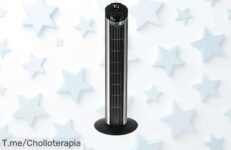 Descubre el ventilador de torre que todos quieren: Cecotec EnergySilence 890, aire fresco sin ruidos y ahorro garantizado, ¡aprovéchalo antes de que se agote!