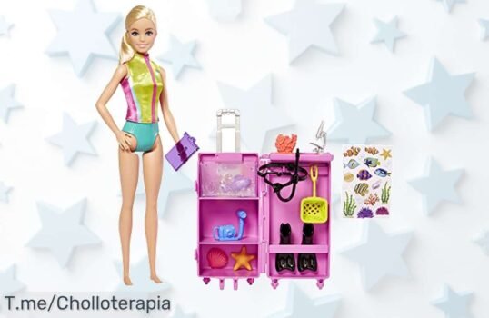 Descubre la Aventura Submarina con Barbie Bióloga Marina y Más de 10 Accesorios: ¡Un Super Chollo Educativo que No Puedes Dejar Pasar, Apresúrate Antes de Quedarte Sin Él!