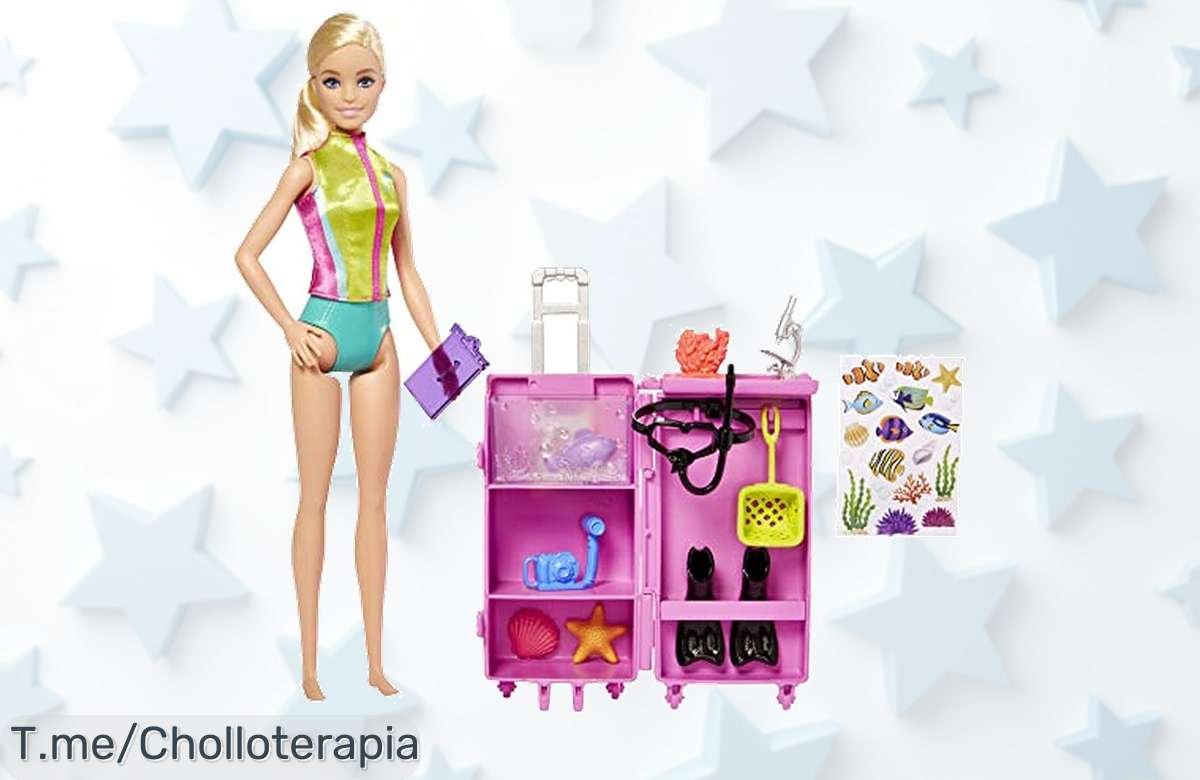 Descubre la Aventura Submarina con Barbie Bióloga Marina y Más de 10 Accesorios: ¡Un Super Chollo Educativo que No Puedes Dejar Pasar, Apresúrate Antes de Quedarte Sin Él!