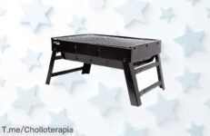 Descubre la Barbacoa Portátil Aktive a Carbón: ¡Asados Perfectos al Aire Libre con Su Tamaño Plegable! Aprovecha Este Ofertón Único Antes de Que Se Agote, Compra Ya!