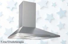 Descubre la Campana Candy de 60CM con potente extracción y silenciosa eficacia, ¡rebajada a un precio loco! Acelera tu compra antes que se agote este super chollo