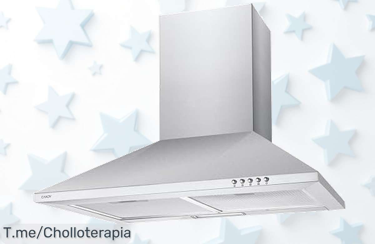 Descubre la Campana Telescópica Candy de 70CM con Potencia Brutal, ¡Un Ofertón Que Transformará Tu Cocina! No Te Quedes Sin Ella, Solo por Tiempo Limitado.