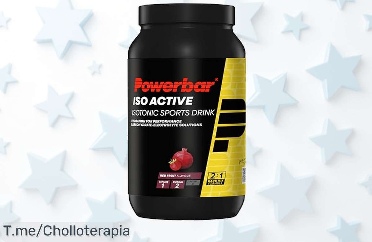 ¡Descubre la Energía que Transformará tus Entrenamientos! PowerBar Isoactive Red Fruit a un Precio Loco y Sabor Irresistible. ¡Aprovecha este Ofertón Único Antes de que se Agote!