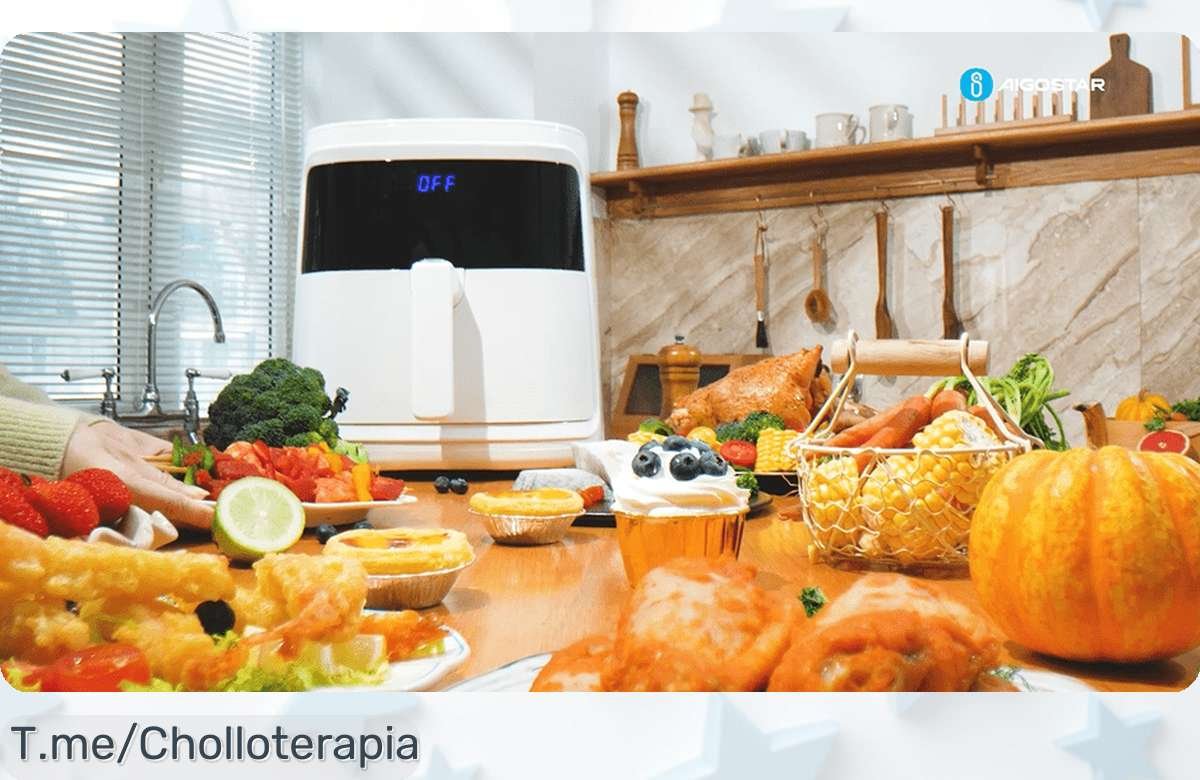 Descubre la Freidora de Aire Sin Aceite AIGOSTAR a un precio loco, cocina saludable en segundos y sorprende a todos. ¡Oferta limitada que no puedes dejar pasar!