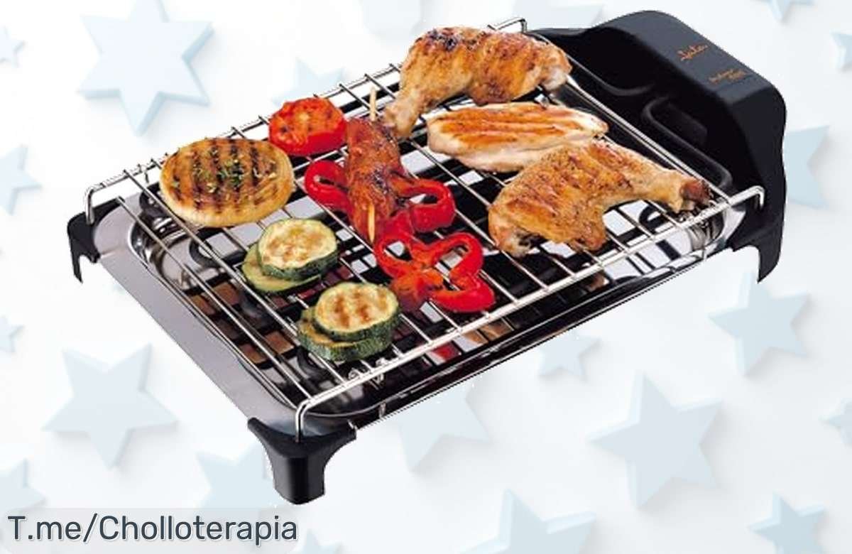 Descubre la Jata BQ101 y transforma tu cocina con sabor a barbacoa sin humos ni olores, aprovecha este ofertón único antes de que se agote y sé el chef que siempre soñaste.