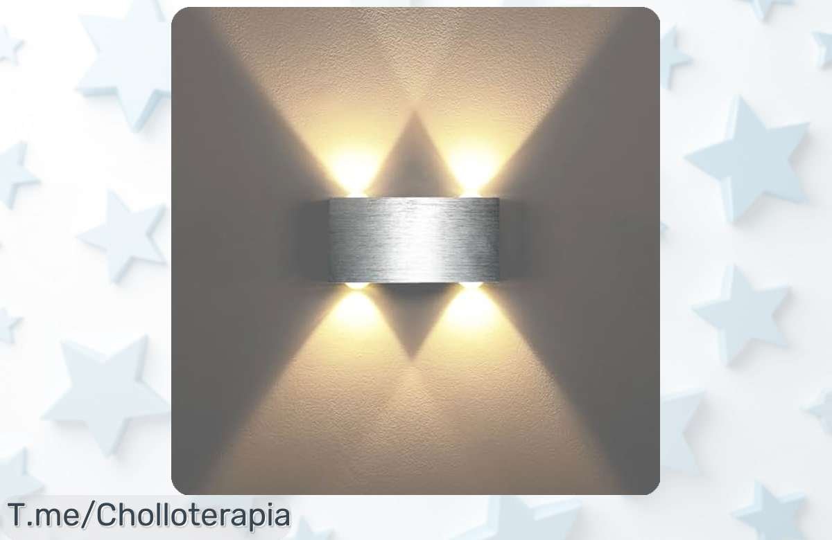 Descubre la Luz Mágica Para Tu Hogar con un Aplique de Pared LED a un Precio Loco, ¡Ilumina tu Espacio y Aprovecha Este Ofertón Único Antes Que Se Agote!