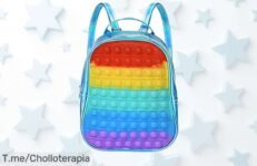 Descubre la Mochila Pop Push It, el super chollo que alivia estrés y lleva lo esencial ¡Aprovecha este ofertón único antes de que se agote! Compra ya