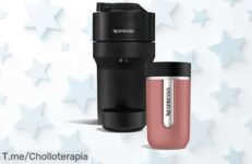 Descubre la Nespresso De'Longhi Vertuo Pop ENV90B a un precio loco, disfruta de café en cuatro tamaños irresistibles y no dejes pasar este ofertón exclusivo ¡Compra ya!