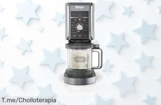Descubre la Ninja CREAMi Deluxe y sorprende a todos con helados únicos, ¡aprovecha este ofertón increíble antes de que se agote! ¡Haz tu compra ya y brilla en la cocina!