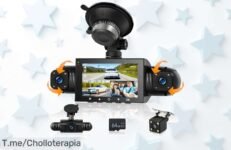 Descubre la Podofo Mirror Dash Cam a un precio loco y graba en 360° con visión nocturna ¡Protege tu auto 24-7! Oferta limitada, actúa ya antes de que se agote