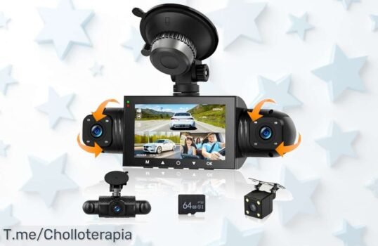 Descubre la Podofo Mirror Dash Cam a un precio loco y graba en 360° con visión nocturna ¡Protege tu auto 24-7! Oferta limitada, actúa ya antes de que se agote