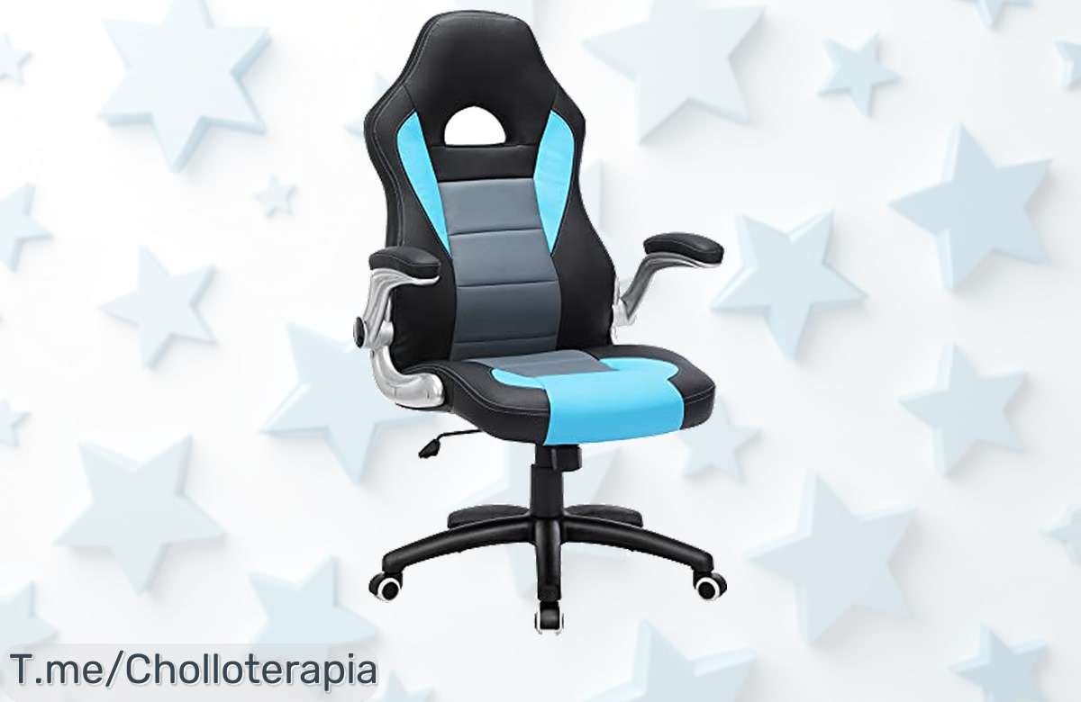 Descubre la Silla Racing SONGMICS OBG28BU: ¡Ajustable, fácil de montar y con ruedas resistentes! Aprovecha este ofertón limitado y mejora tu experiencia de juego ahora.