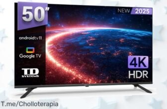 Descubre la Smart TV de 50” 4K con Hey Google a un precio loco: transforma tu hogar en cine y controla todo solo con tu voz ¡Oferta limitada, compra ya!